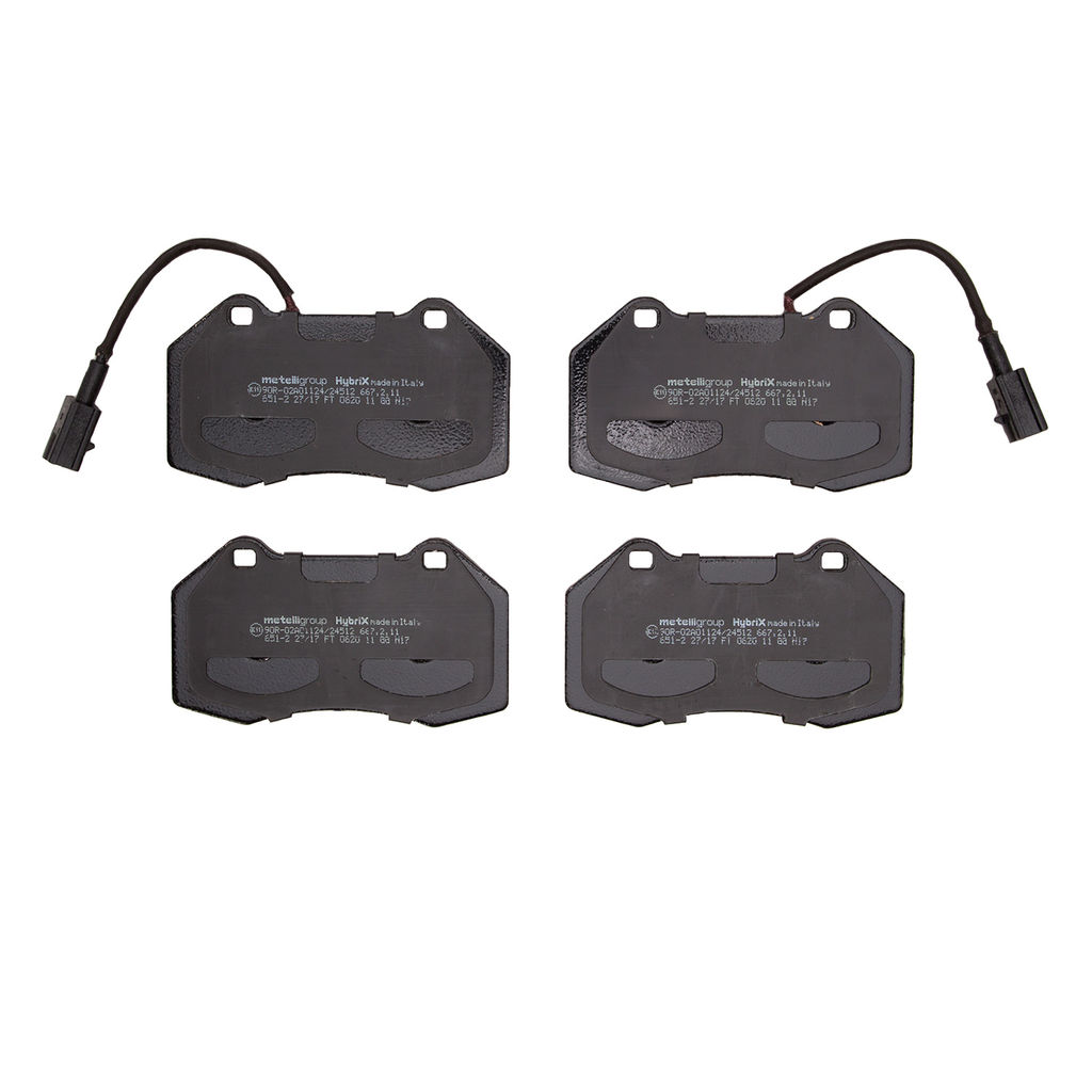 5000 Advanced Low Metallic Brake Pads