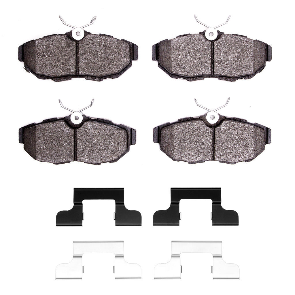 Dynamic Friction 1551-1465-01 - 5000 Advanced Ceramic Brake Pads With Hardware