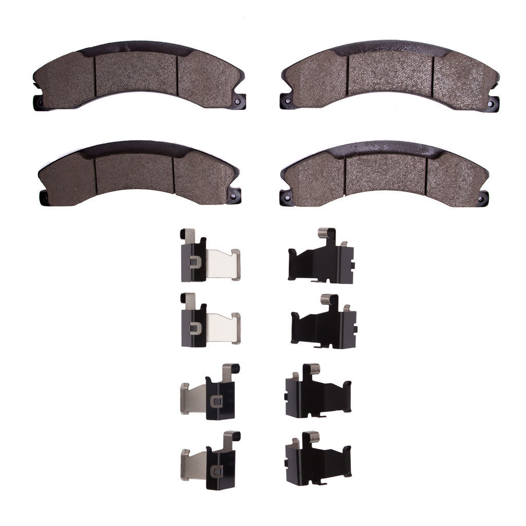 5000 Advanced Ceramic Brake Pads With Hardware