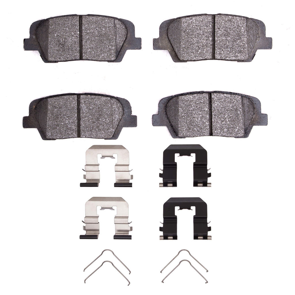 5000 Advanced Ceramic Brake Pads With Hardware