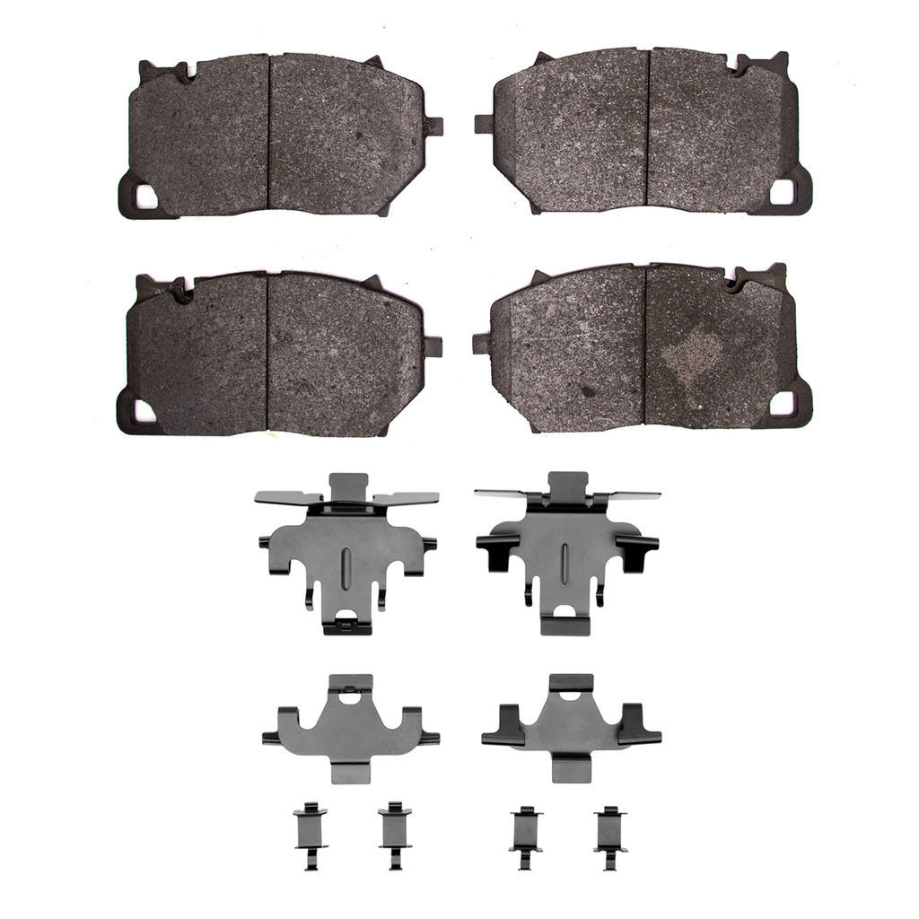 Dynamic Friction 1551-1899-01 - 5000 Advanced Low Metallic Brake Pads With Hardware