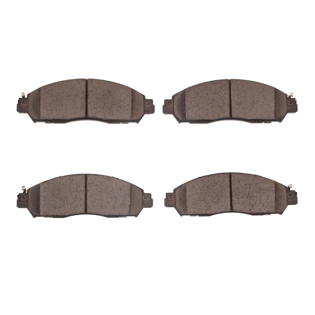 Dynamic Friction 1551-2138-00 - 5000 Advanced Ceramic Brake Pads - Ceramic