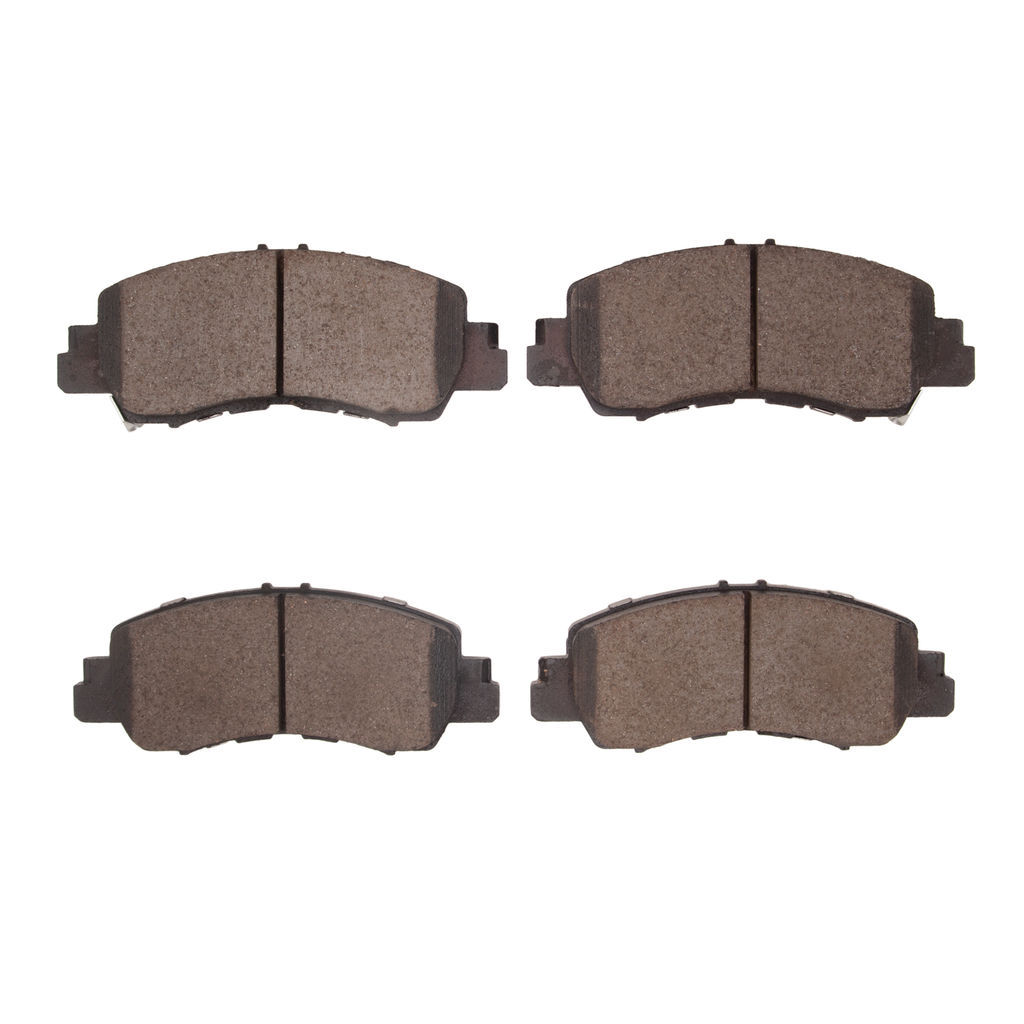 Dynamic Friction 1551-2178-00 - 5000 Advanced Ceramic Brake Pads - Ceramic