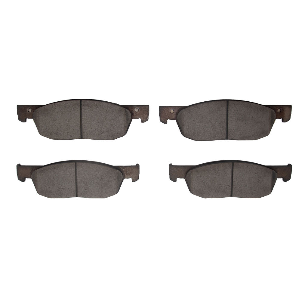 Dynamic Friction 1551-2396-00 - 5000 Advanced Brake Pads - Ceramic