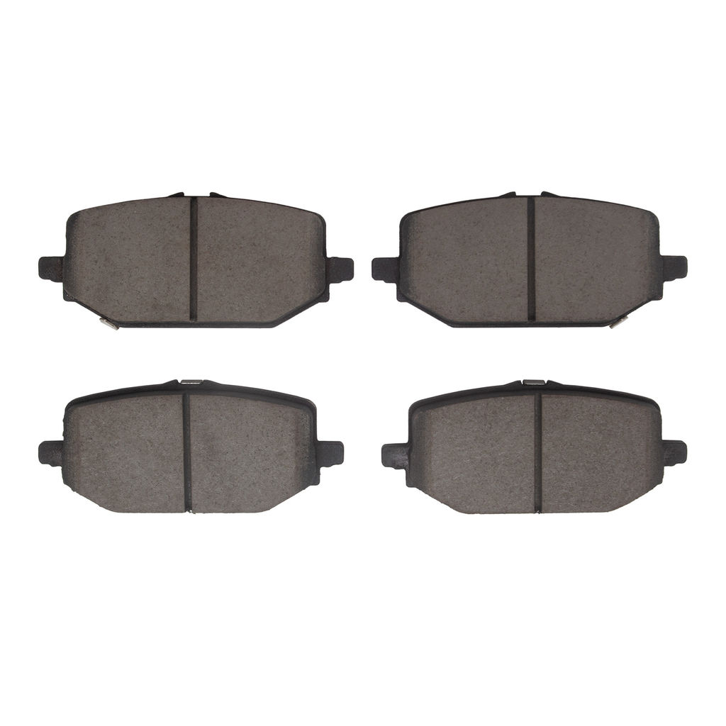 Dynamic Friction 1551-2397-00 - 5000 Advanced Brake Pads - Ceramic