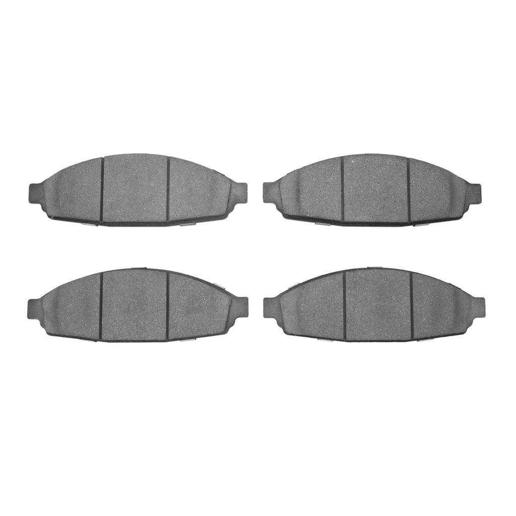 Ceramic 1552-1028-00-Front Set Dynamic Friction Company 5000 Advanced Brake Pads 
