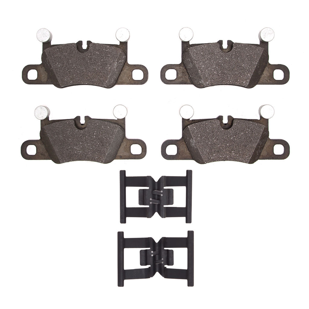 Dynamic Friction 1552-1925-01 - 5000 Advanced Low Metallic Brake Pads With Hardware