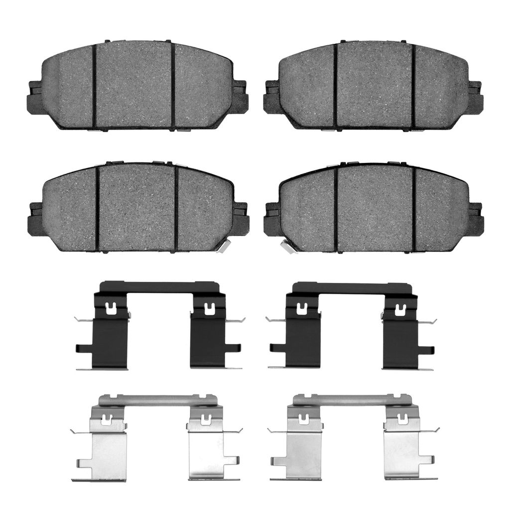 Dynamic Friction 1552-2036-01 - 5000 Advanced Ceramic Brake Pads With Hardware