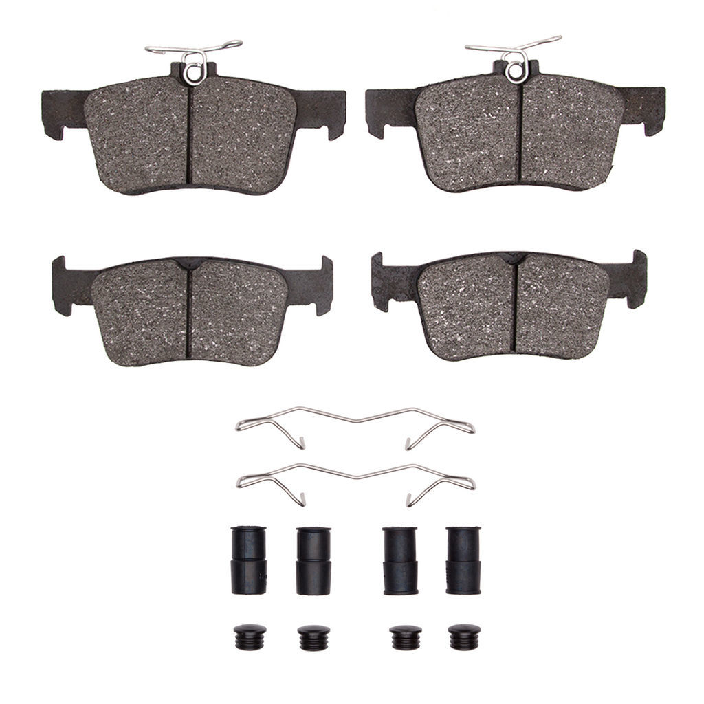Dynamic Friction 1552-2102-01 - 5000 Advanced Ceramic Brake Pads With Hardware