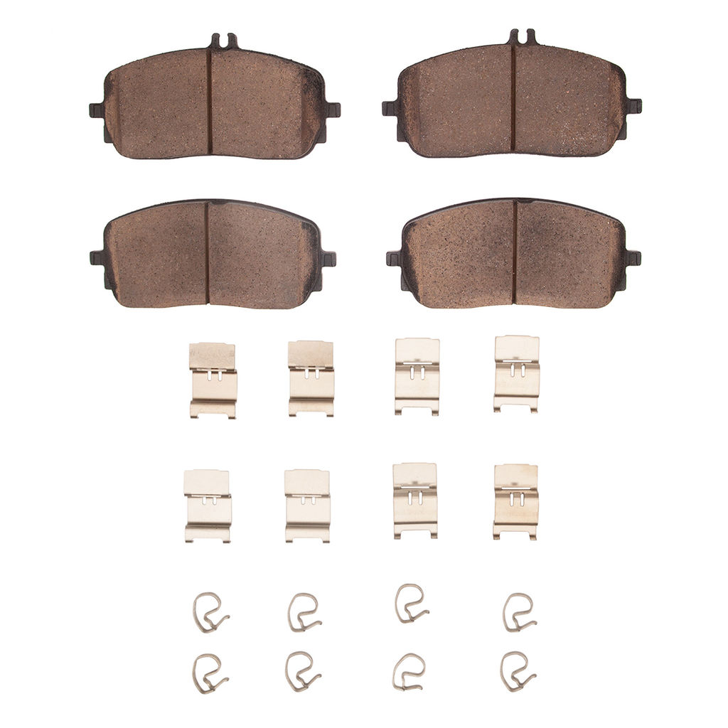 Dynamic Friction 1552-2209-01 - 5000 Advanced Ceramic Brake Pads With Hardware
