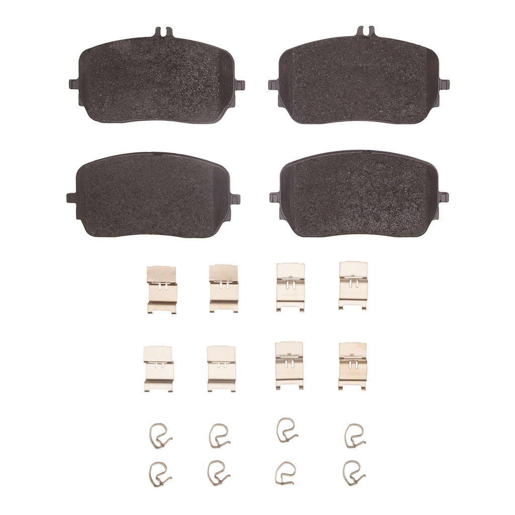 Dynamic Friction 1552-2237-01 - 5000 Advanced Low Metallic Brake Pads With Hardware