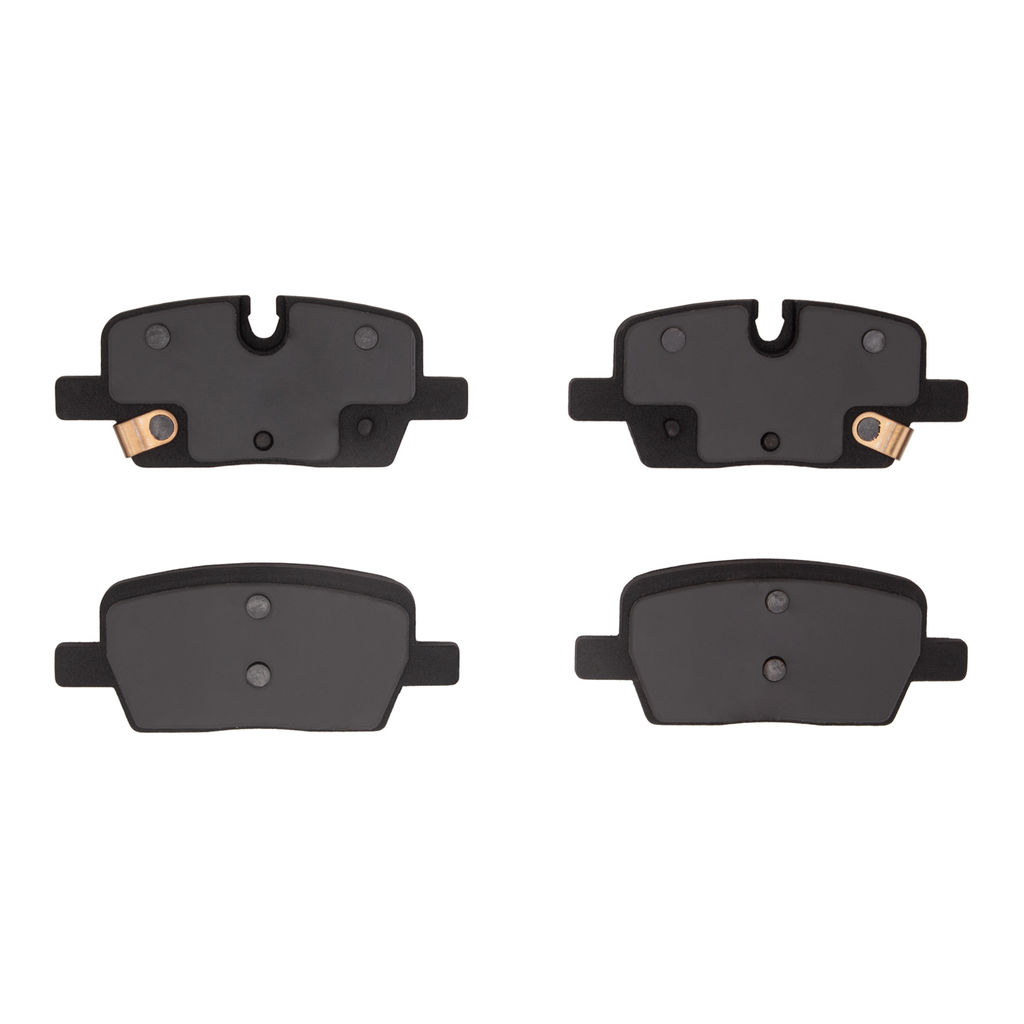 Dynamic Friction 1552-2303-00 - 5000 Advanced Brake Pads - Low Metallic