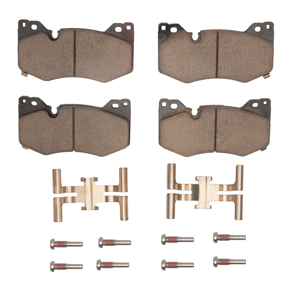Dynamic Friction 1552-2312-01 - 5000 Advanced Low Metallic Brake Pads With Hardware