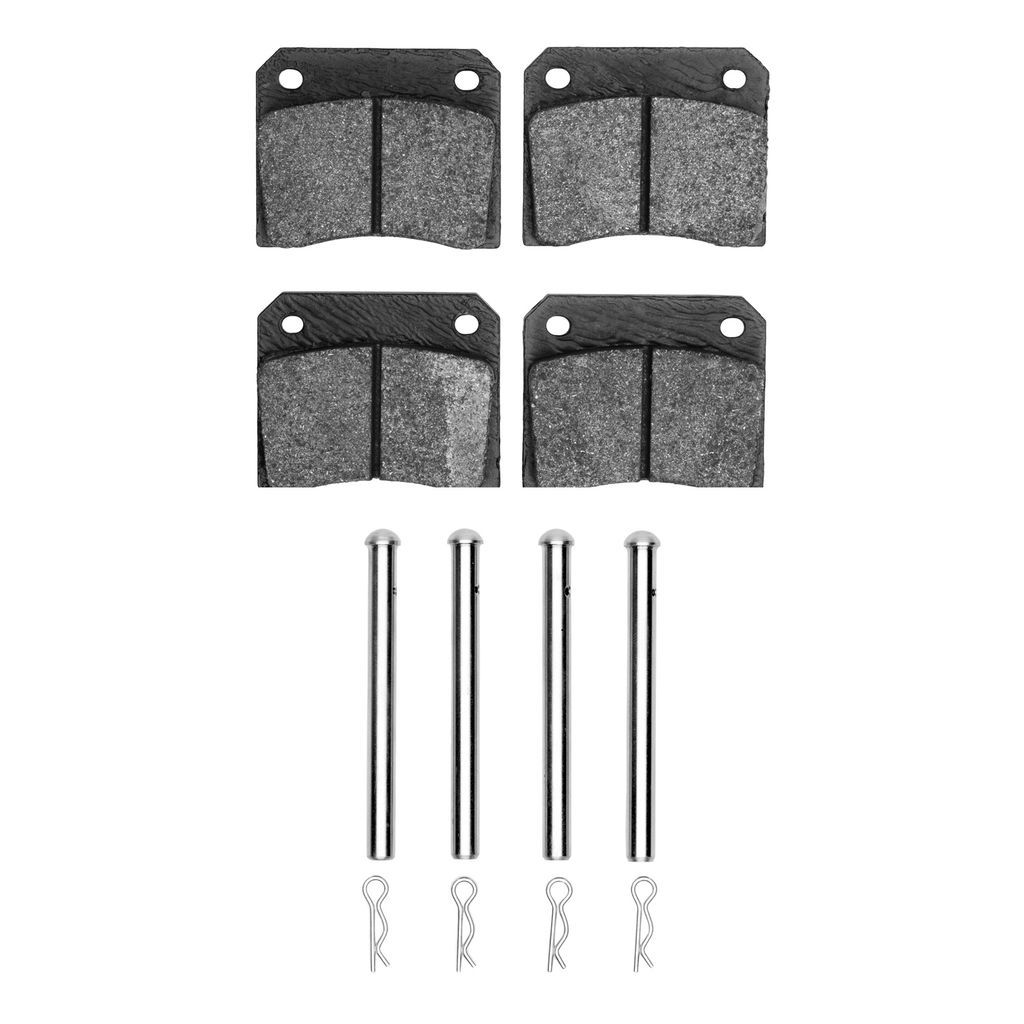 Dynamic Friction 1600-0009-01 - 5000 Euro Ceramic Brake Pads With Hardware