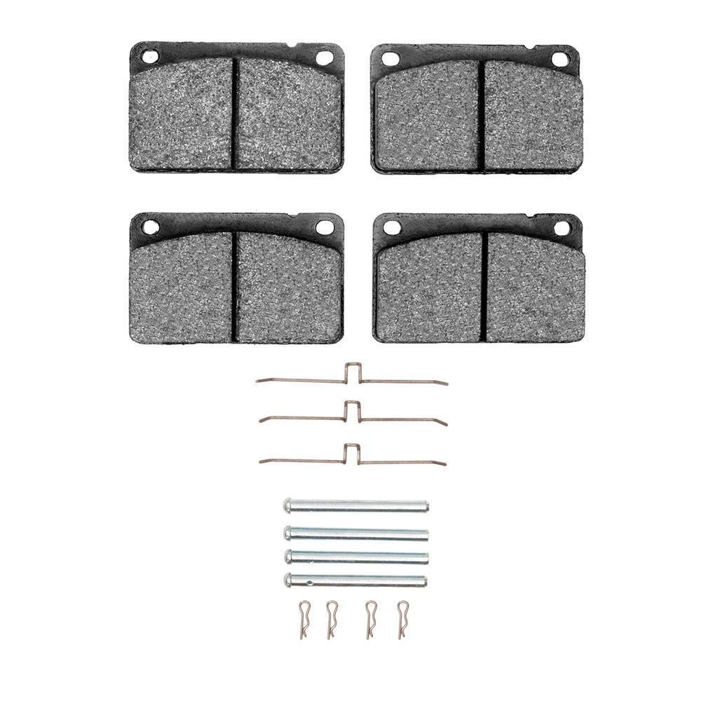 Dynamic Friction 1600-0043-03 - 5000 Euro Ceramic Brake Pads With Hardware