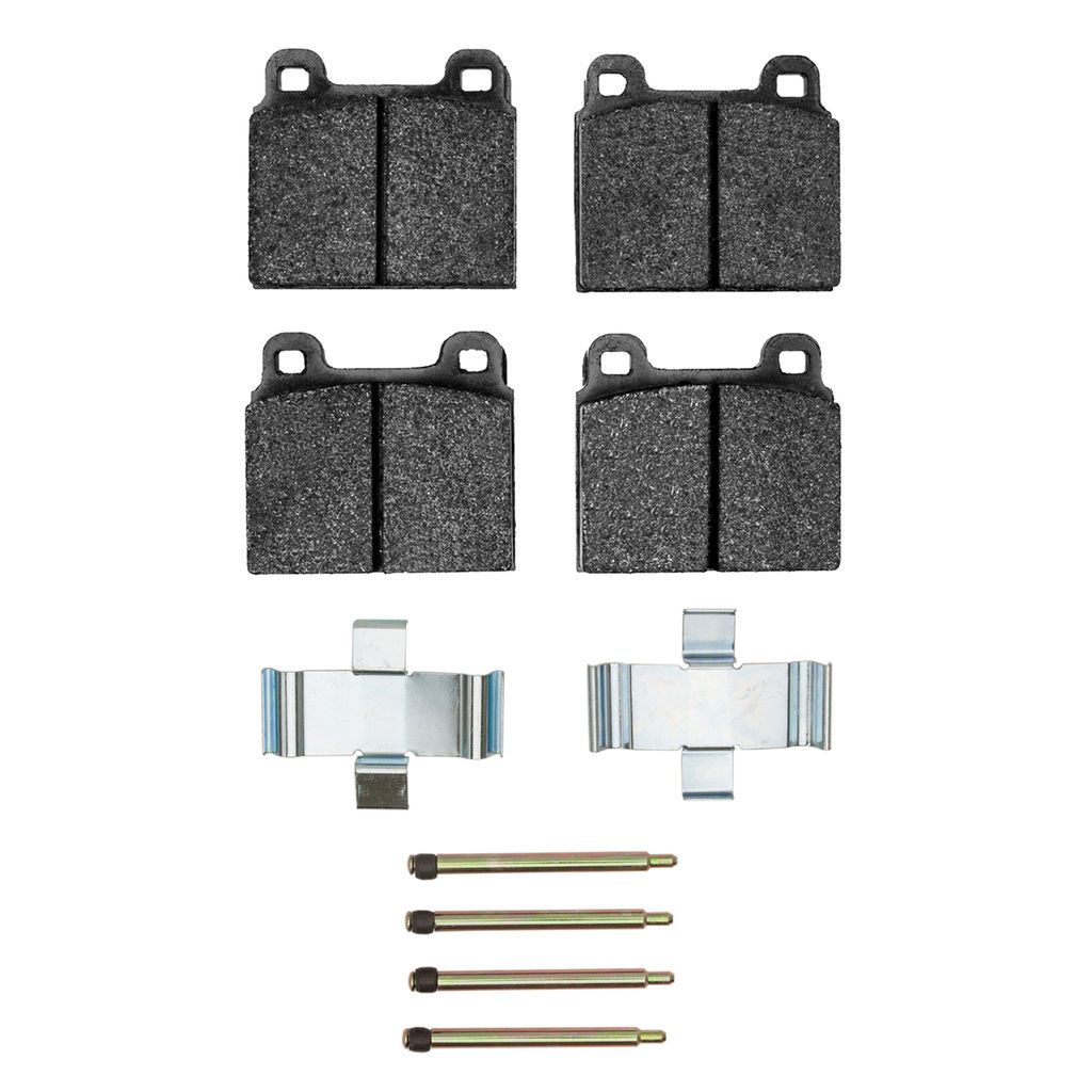 Dynamic Friction 1600-0045-02 - 5000 Euro Ceramic Brake Pads With Hardware