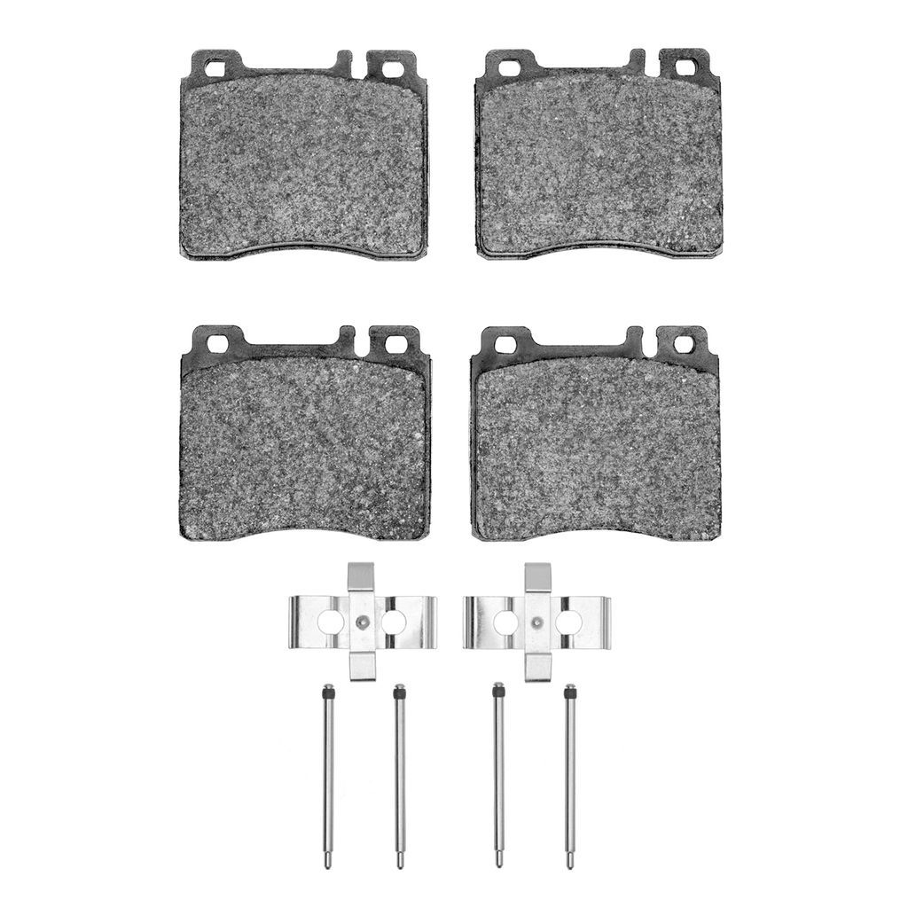 Dynamic Friction 1600-0577-01 - 5000 Euro Ceramic Brake Pads With Hardware