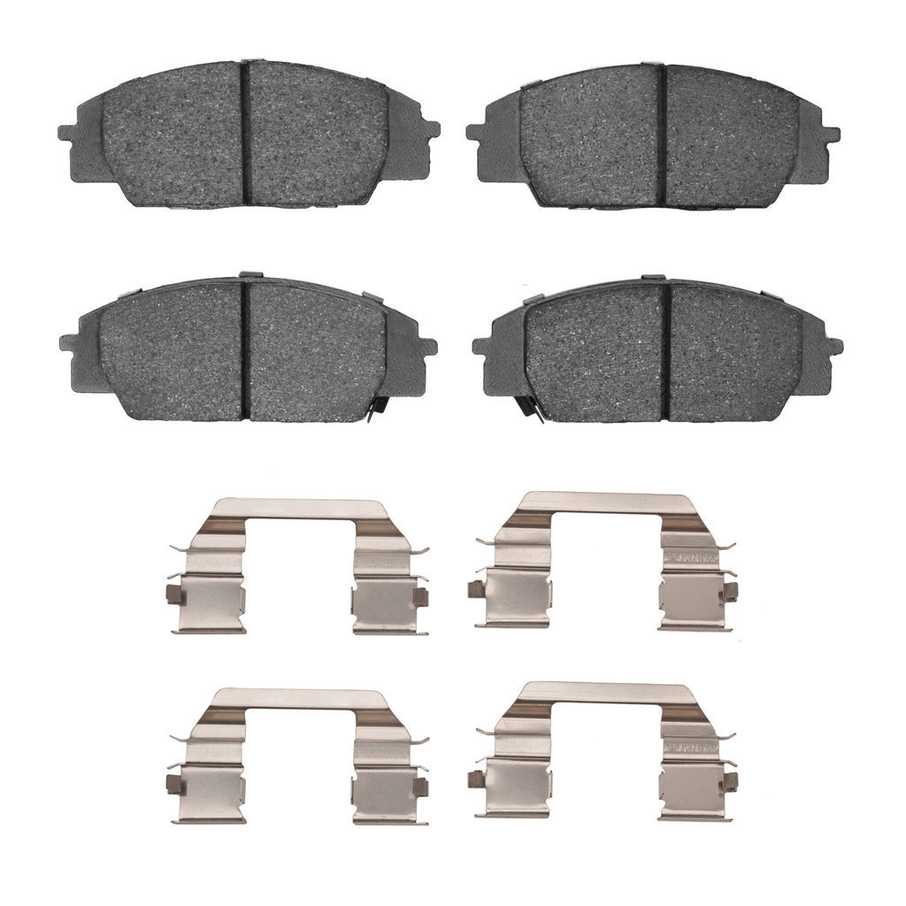 Dynamic Friction 1600-0829-01 - 5000 Euro Ceramic Brake Pads With Hardware