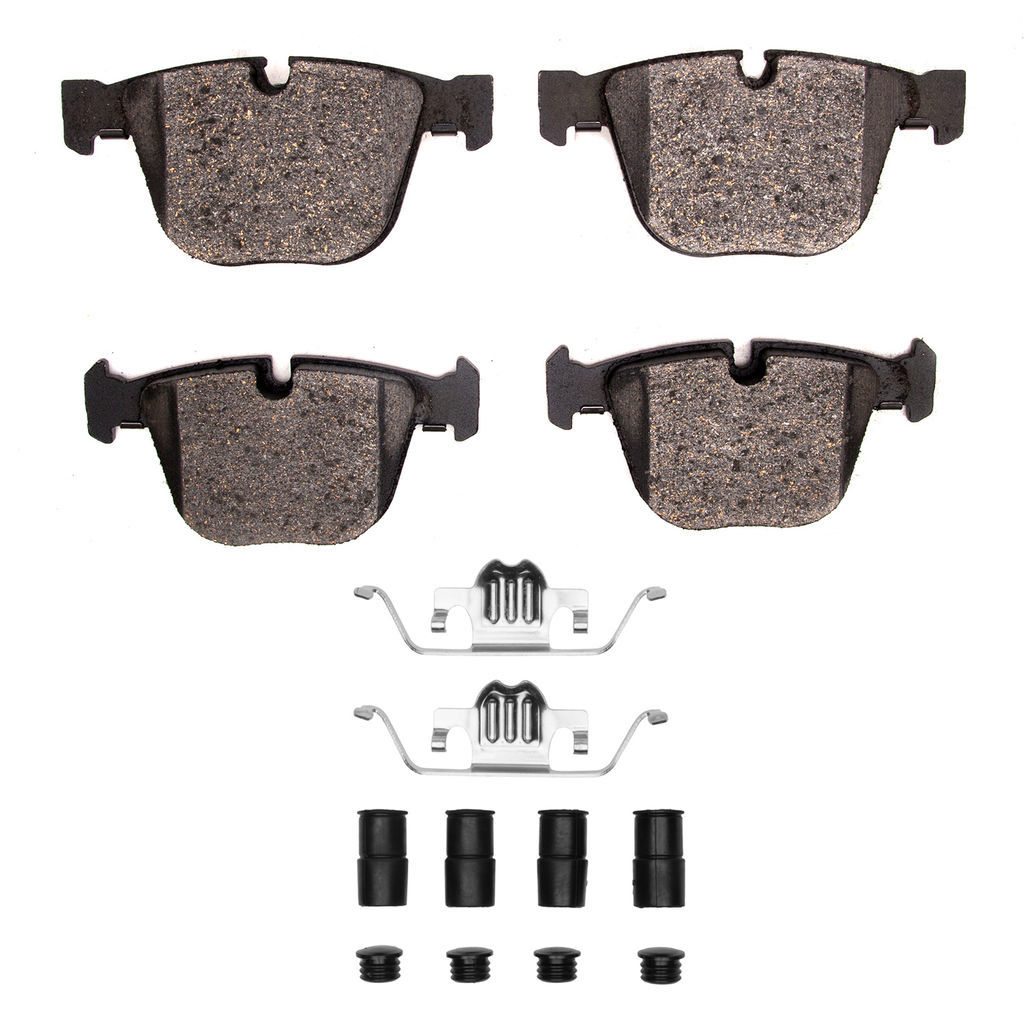 Dynamic Friction 1600-0919-02 - 5000 Euro Ceramic Brake Pads With Hardware