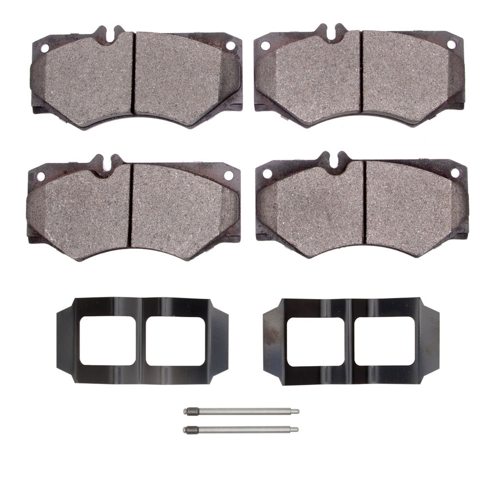 Dynamic Friction 1600-0927-01 - 5000 Euro Ceramic Brake Pads With Hardware