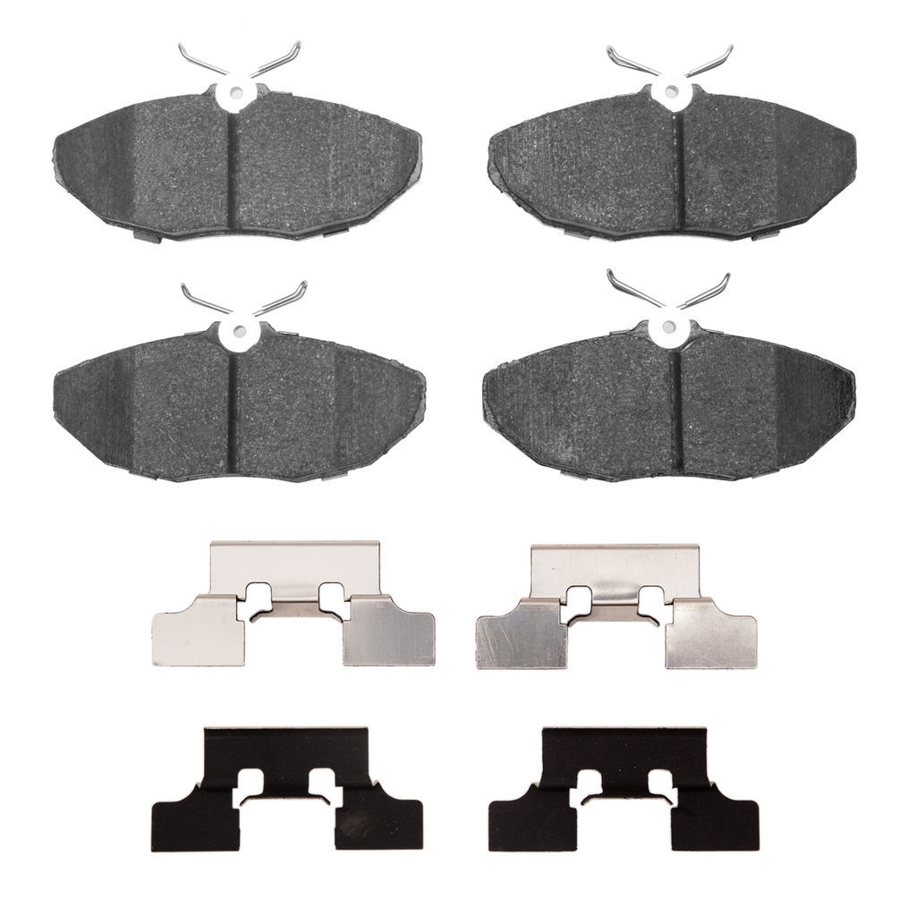Dynamic Friction 1600-0944-01 - 5000 Euro Ceramic Brake Pads With Hardware