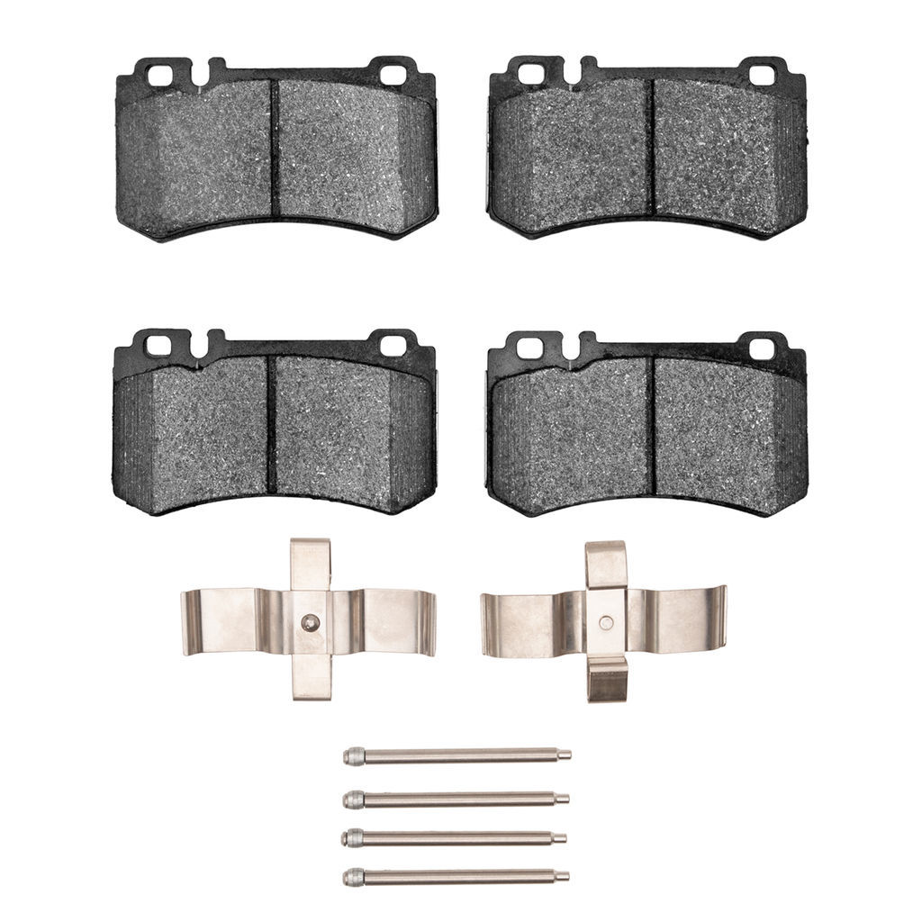 Dynamic Friction 1600-0984-01 - 5000 Euro Ceramic Brake Pads With Hardware