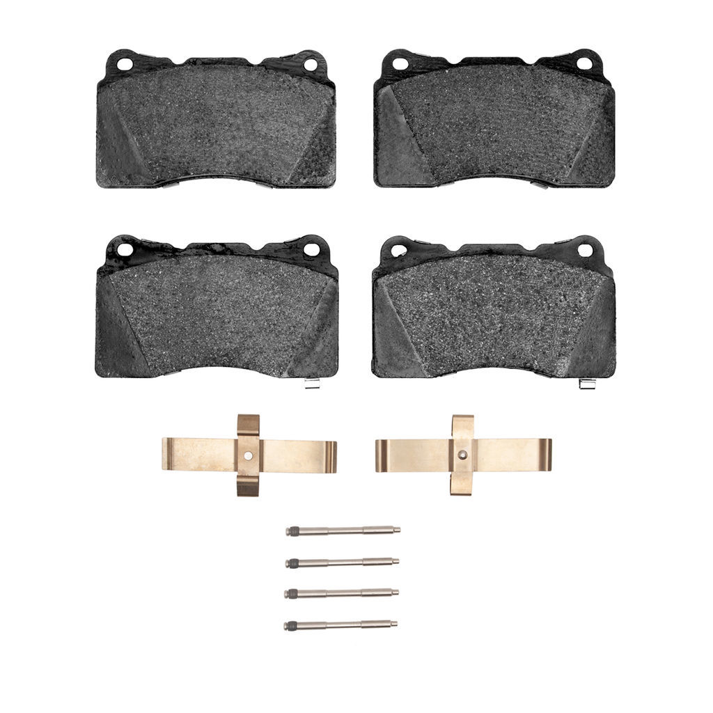 Dynamic Friction 1600-1001-05 - 5000 Euro Ceramic Brake Pads With Hardware
