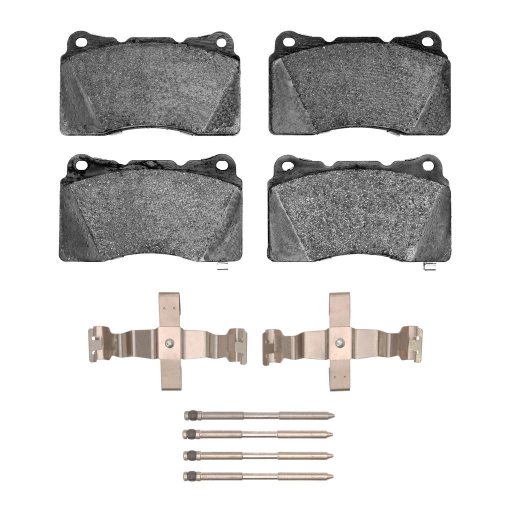 Dynamic Friction 1600-1001-06 - 5000 Euro Ceramic Brake Pads With Hardware
