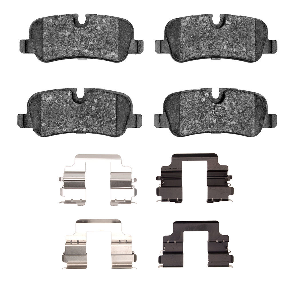 Dynamic Friction 1600-1099-01 - 5000 Euro Ceramic Brake Pads With Hardware