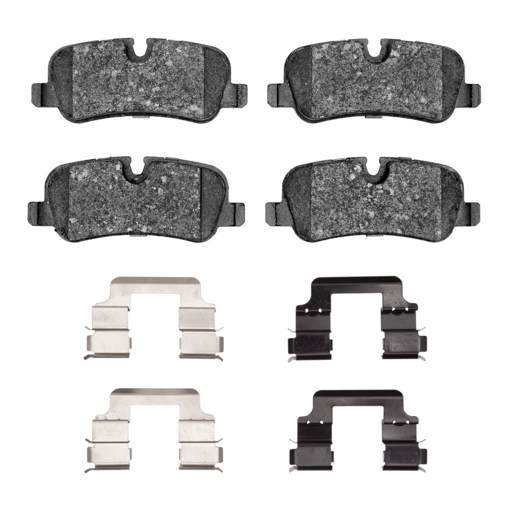 Dynamic Friction 1600-1099-02 - 5000 Euro Ceramic Brake Pads With Hardware