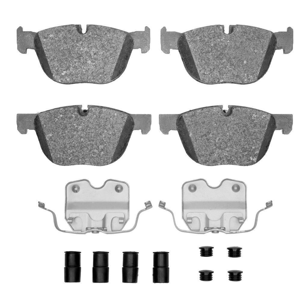 Dynamic Friction 1600-1294-01 - 5000 Euro Ceramic Brake Pads With Hardware