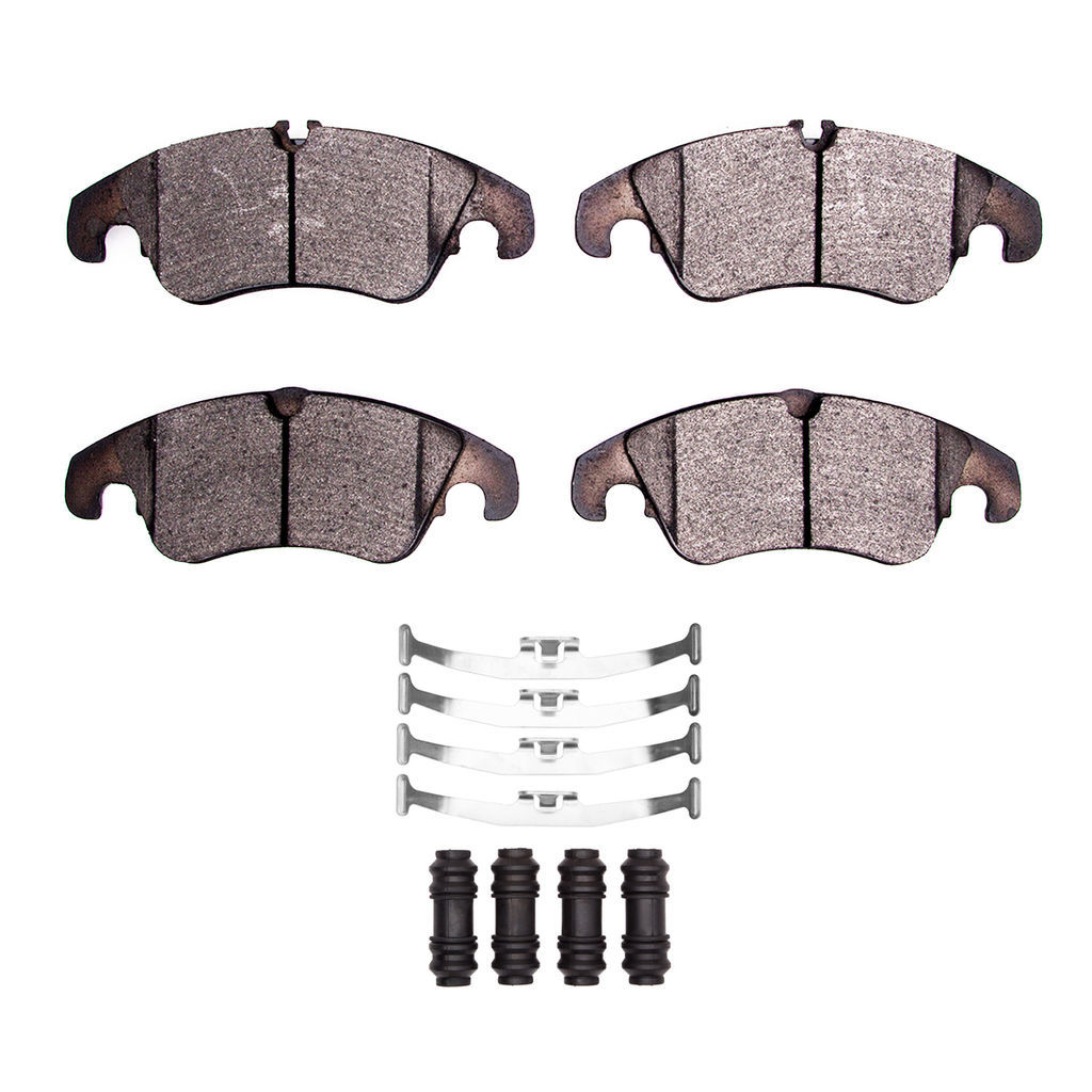 Dynamic Friction 1600-1322-01 - 5000 Euro Ceramic Brake Pads With Hardware