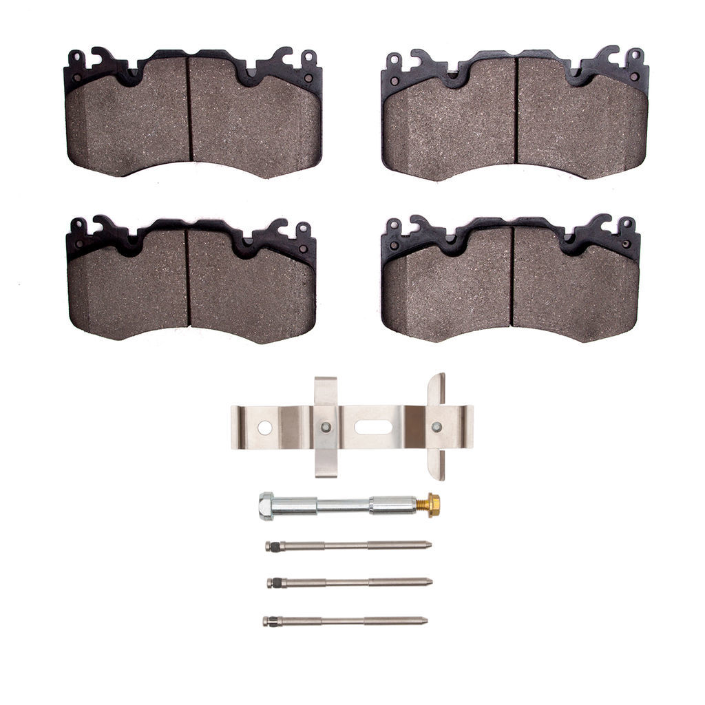 Dynamic Friction 1600-1426-01 - 5000 Euro Ceramic Brake Pads With Hardware