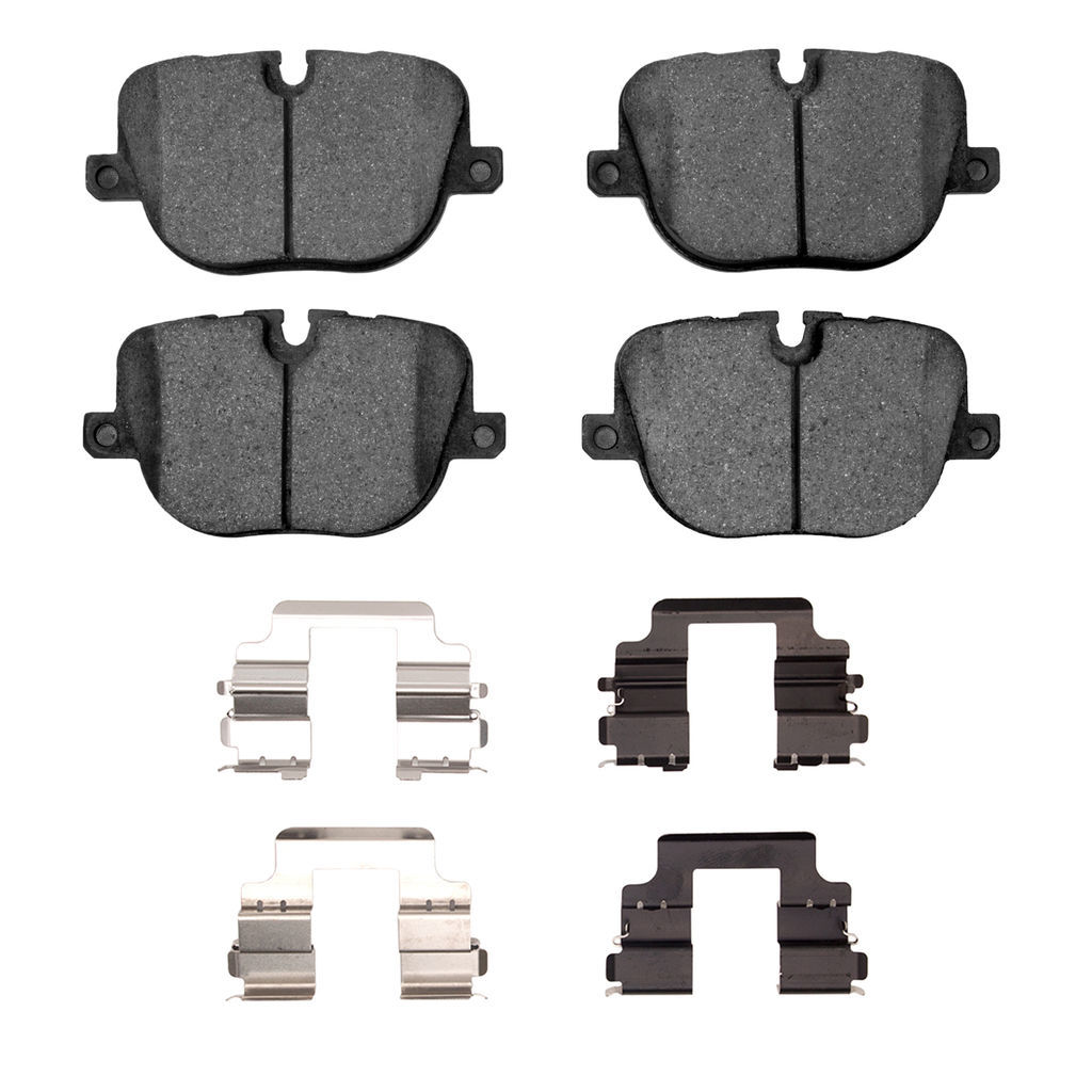 Dynamic Friction 1600-1427-01 - 5000 Euro Ceramic Brake Pads With Hardware