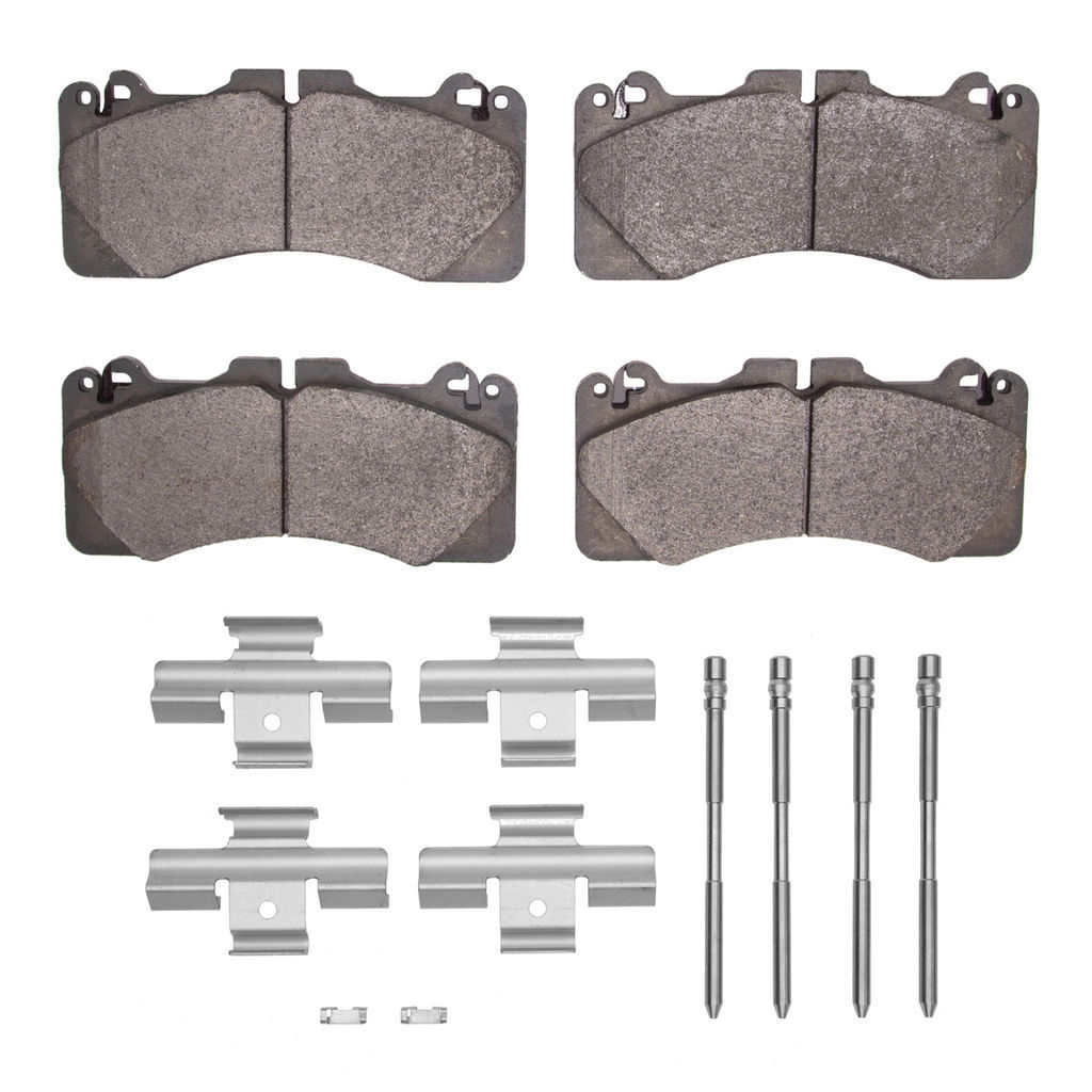 Dynamic Friction 1600-1440-01 - 5000 Euro Ceramic Brake Pads With Hardware