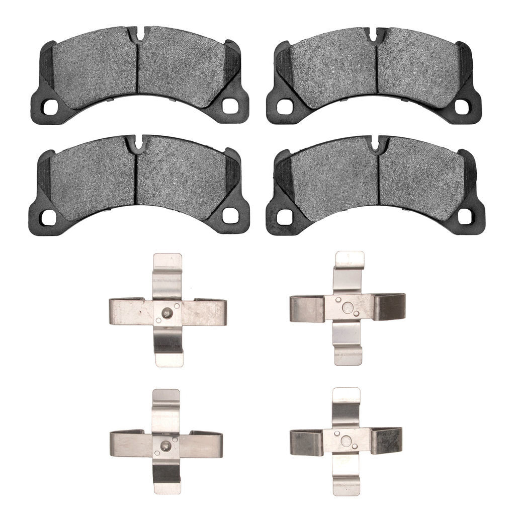 Dynamic Friction 1600-1452-01 - 5000 Euro Ceramic Brake Pads With Hardware