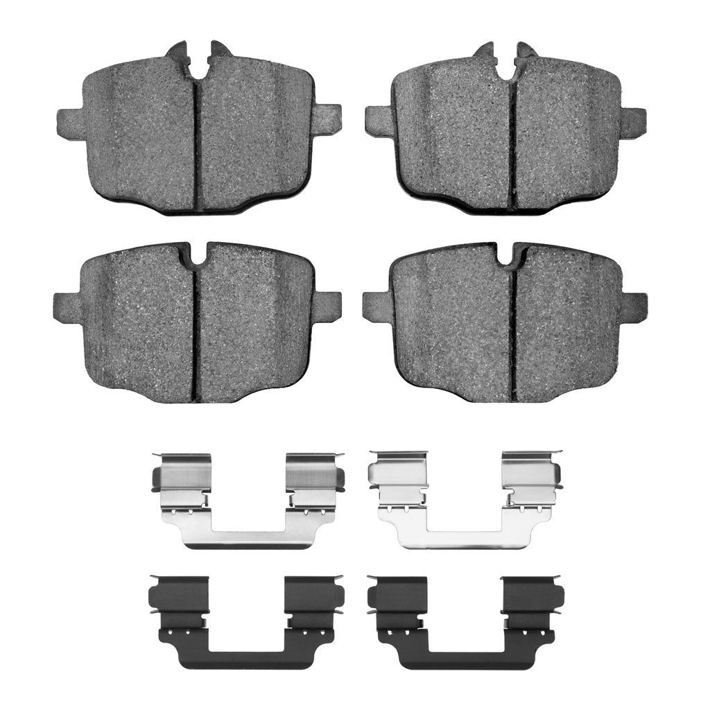 Dynamic Friction 1600-1469-01 - 5000 Euro Ceramic Brake Pads With Hardware