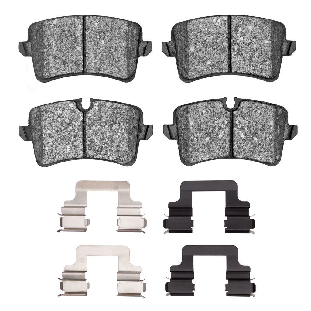 Dynamic Friction 1600-1547-01 - 5000 Euro Ceramic Brake Pads With Hardware