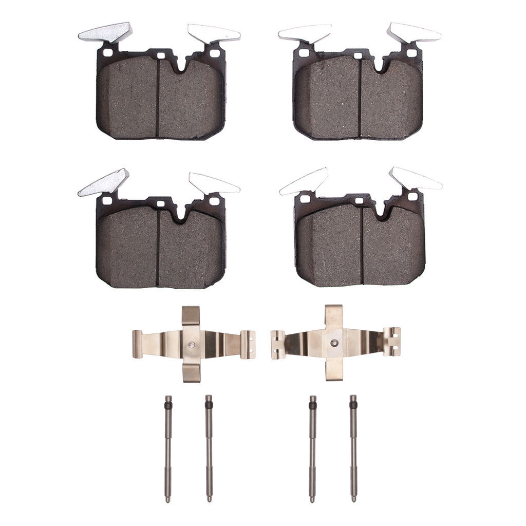 Dynamic Friction 1600-1609-11 - 5000 Euro Ceramic Brake Pads With Hardware