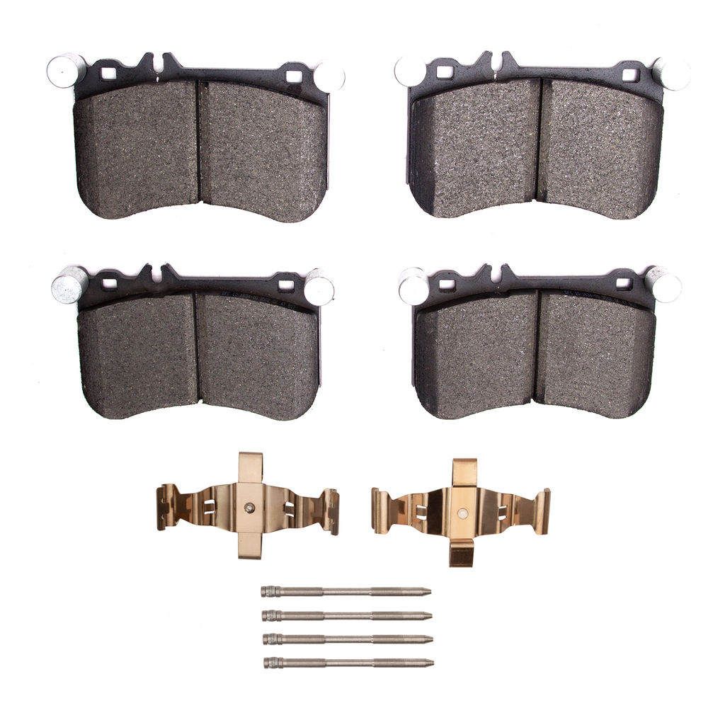 Dynamic Friction 1600-1634-01 - 5000 Euro Ceramic Brake Pads With Hardware