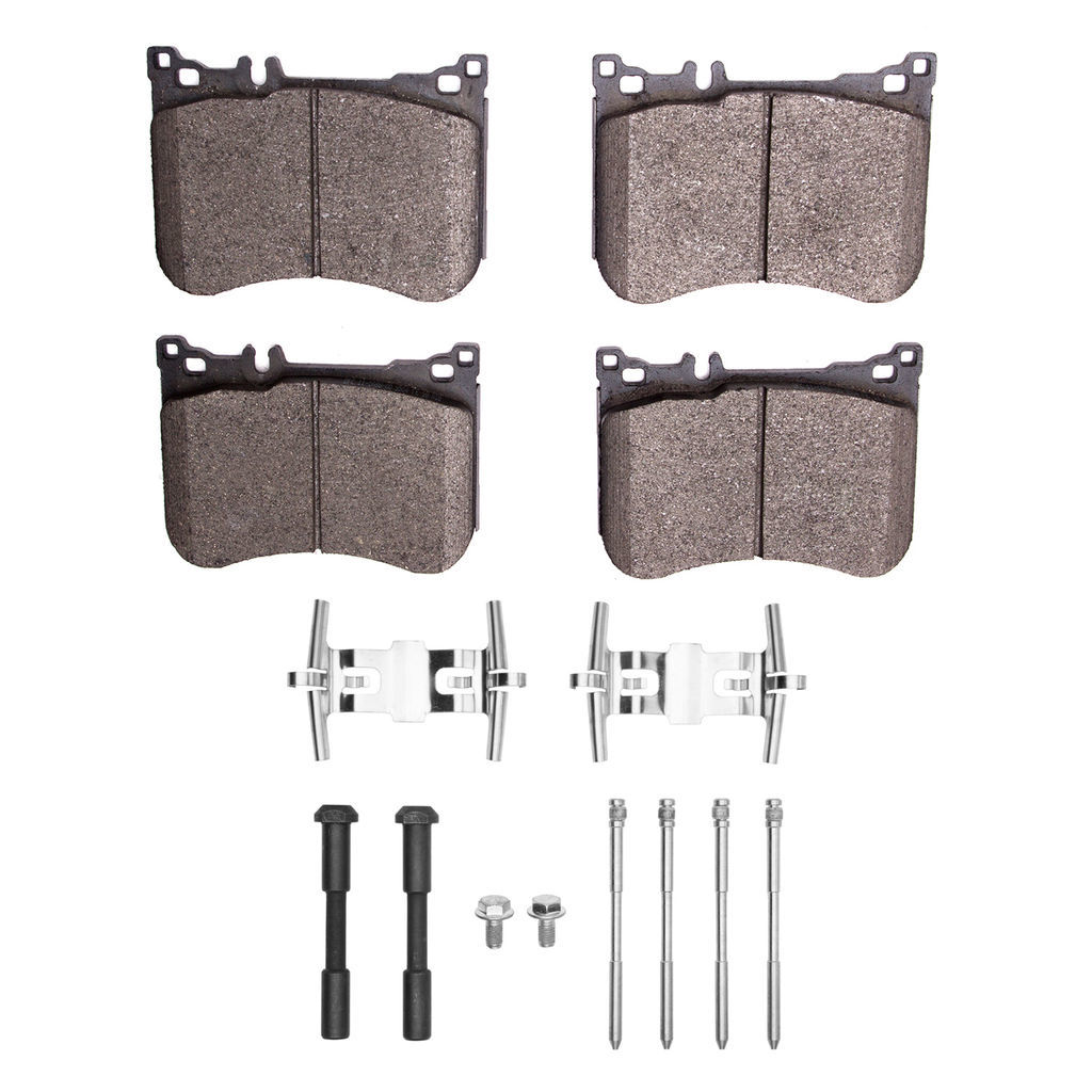Dynamic Friction 1600-1688-01 - 5000 Euro Ceramic Brake Pads With Hardware