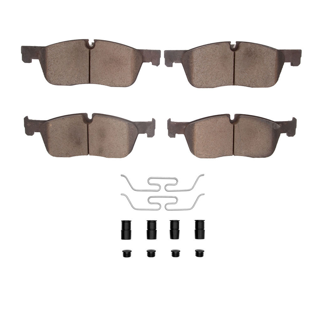 Dynamic Friction 1600-1838-11 - 5000 Euro Ceramic Brake Pads With Hardware
