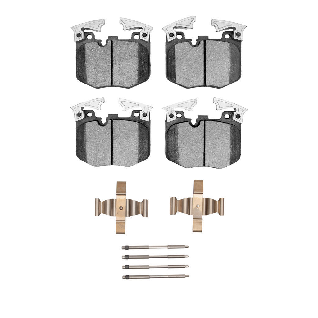 Dynamic Friction 1600-1867-01 - 5000 Euro Ceramic Brake Pads With Hardware