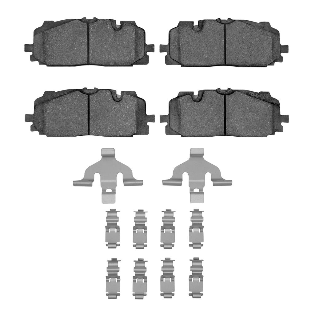 Dynamic Friction 1600-1894-01 - 5000 Euro Ceramic Brake Pads With Hardware