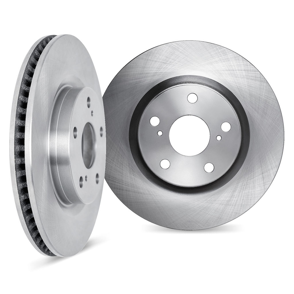 Dynamic Friction 6002-40035 - Quickstop Replacement Brake Rotors 2 Wheel Set