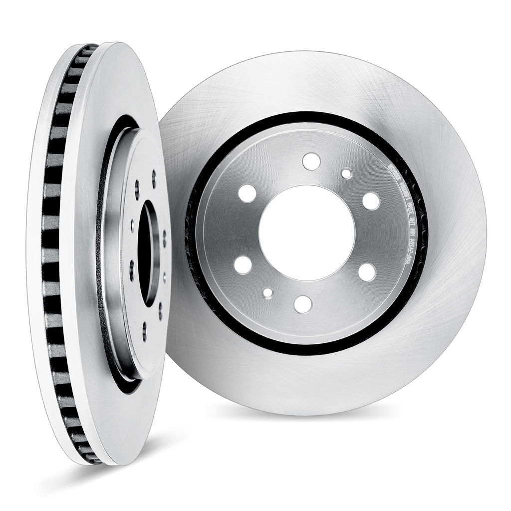 Dynamic Friction 6002-48053 - Quickstop Replacement Brake Rotors 2 Wheel Set