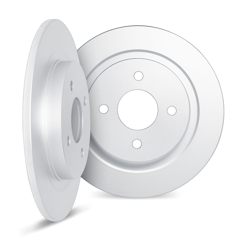 Dynamic Friction 6002-74000 - Quickstop Replacement Brake Rotors 2 Wheel Set
