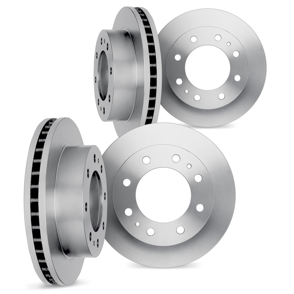 Dynamic Friction 6004-40177 - Quickstop Replacement Brake Rotors 4 Wheel Set