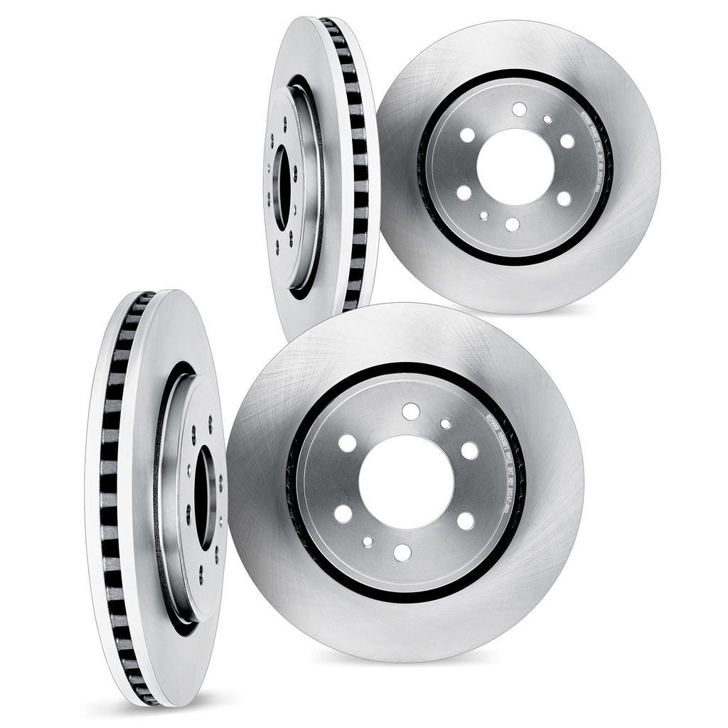 Dynamic Friction 6004-48095 - Quickstop Replacement Brake Rotors 4 Wheel Set