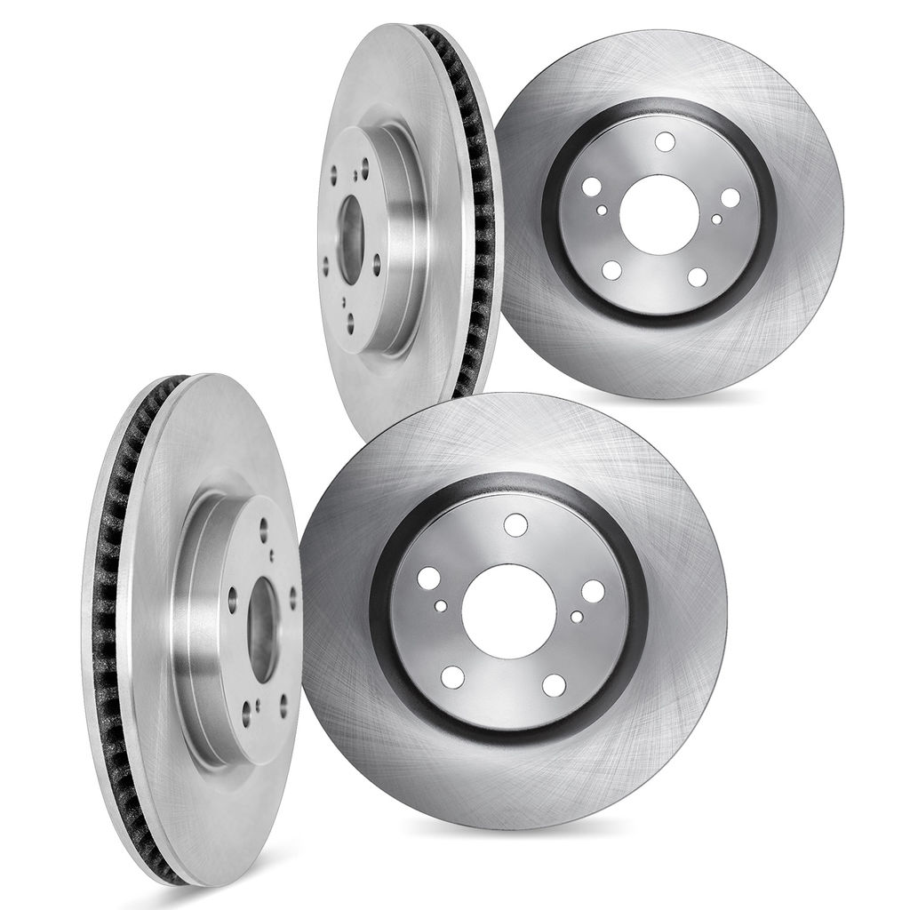 Dynamic Friction 6004-63074 - Quickstop Replacement Brake Rotors 4 Wheel Set
